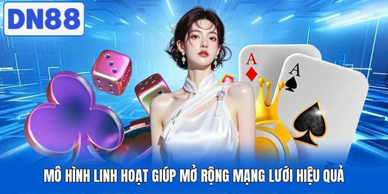 Đại Lý DN88 Mở Ra Cơ Hội Thu Nhập Hấp Dẫn Hiện Nay 1 Mô hình linh hoạt giúp mở rộng mạng lưới hiệu quả