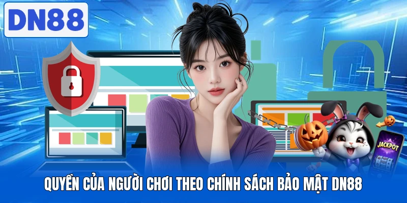 Chính Sách Bảo Mật DN88 - Chuẩn An Ninh Thông Tin Quốc Tế 3 Quyền của người chơi theo chính sách bảo mật DN88